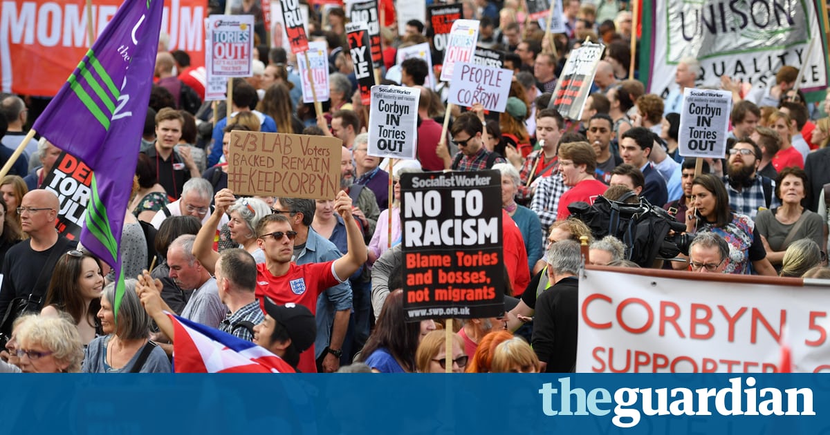 Thumbnail for Corbyn supporters are not delusional Leninists but ordinary, fed-up voters | Ellie Mae O'Hagan